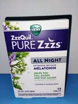 Zzzquil Pure Zzzs All Night Extended Release Melatonin 14 Tablets Exp 8/26 (j) New. Price: $17.99.