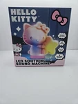 Sanrio Hello Kitty Led Soothing Sound Machine, Vibrant Lights Usb Powered New. Price: $29.97.