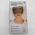 Sharper Image Weighted Comfort Eye Mask, Light Blocking, Hot Cold Insert New. Price: $11.99.