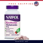 Natrol Fast Dissolve Melatonin 1 Mg Sleep Support Tablets For Adults New. Price: $24.99.