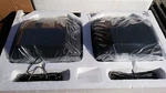21ZZ59 Speakers, Rca SP25SS, 10W Surround In Factory Sleeves, No Box Used. Price: $5.95.