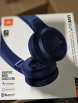 Jbl LIVE460NC - Wireless Adaptive Noise Cancelling Voice Assist Headphones Blue New. Price: $100.00.