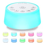 Sleep Deeper Tonight - White Noise Machine With 10 Color Light. Price: $51.99.