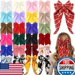 Mimorou 25 Pcs Satin Hair Bows Bulk Silky Big For Women Oversized Long New. Price: $54.01.