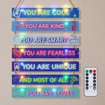 Fiobee Girls Room Cor For Teen Boys With Led Light Wall Blue Game New. Price: $19.89.