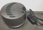 Sharper Image Sound Soother 20 Platinum Gray Therapy SI677 White Noise Used. Price: $18.00.