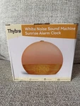 Thybro Sunrise Alarm Clock:wake Up Light Wood Grain 30 Sounds White Noiseopenbox. Price: $49.95.