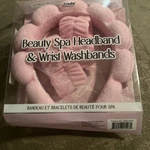 Lindo Beauty Spa Headband & Wristband Pink New. Price: $8.50.