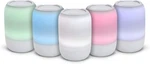Ihome Zenergy Portable Rechargeable Bluetooth Color Changing Speaker IZBT4W Used. Price: $39.99.
