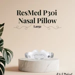 New Resmed Airfit Quiteair P30I Nasal Pillow Cushion Size Large. Price: $19.99.