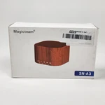 Magicteam White Noise Machine Wood Grain Sleep Sound Timer Open. Price: $14.99.