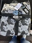 Star Wars Men 2XL Stormtrooper Pajama Sleep Set + L/xl Bioworld Slippers New. Price: $45.00.