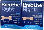 60 Breathe Right Nasal Strips, Original Large Tan ( 30 Ct Boxes ) Exp 2028! New. Price: $24.00.