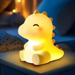 Mewaii Huggwaii Squishy Dinosaur Night Light For Kids, 4 White Noise Dimmable... New. Price: $26.17.