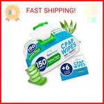 Cpap Mask Wipes - 150 Count Jumbo Pack + 6 Travel Sheets Duracleanse Extra Lar New. Price: $23.63.