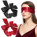 Hjzhii Pcs Satin Sleep Mask For 1 Count (pack Of 2), Black, Wine Red New. Price: $10.99.