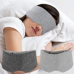 Sleep Mask 2 Pack 100% Cotton Adjustable Strap Light Blocking Gray+black New. Price: $35.99.