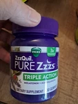 Vicks Zzzquil Pure Zzzs Triple Action Melatonin + Ashwagandha 30 Gummies New. Price: $9.99.