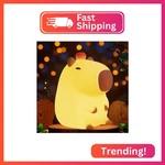 Bestfaith Cute Tangerine Capybara Night Light, Led Squishy Lamp, 2 Levels New. Price: $21.60.