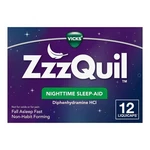 Procter & Gamble Zzzquil Nighttime Sleep-aid Liquicaps (12/CT) New. Price: $16.10.