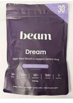 Beam Dream Sleep Powder L-theanine, Reishi, Magnesium 30 Servings Exp. 4/2027 New. Price: $34.99.