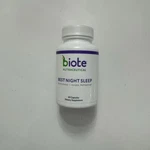 Biote Nutraceutical Best Night Sleep Restfulness+awake Refreshed 60CAPS EXP08/25 New. Price: $99.99.