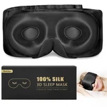 Beevines Pure Silk 3D Sleep Mask For Women & Count (pack Of 1), 002 Black New. Price: $37.99.