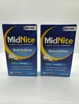 Lot (2) Midnite Sleep Support Low Dose 1.5MG Melatonin. 30 Tablets. Exp. 05/2025 New. Price: $21.99.