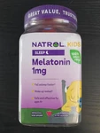 Natrol Kids Melatonin 1MG Sleep Support Gummies Raspberry 140 Count New. Price: $17.50.