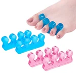 Zaxsota Pedicure Toe Separators For Bunion & Nail Polish Blue And Pink New. Price: $7.58.