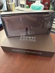 Drowsy Sleep Mask Cocoa Glow Padded Silk Eye Pillow New In Box. Price: $48.00.