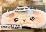 The Creme Shop Counting Sheep Plush Sleep Mask- Brand New-one Size Fits Most. Price: $6.99.