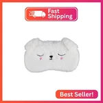 Ulbemoll Cute Sleeping Mask, White Dog Soft Plush Fluffy Men Cartoon New. Price: $14.20.