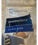 Brand New Philips Dreamwear Full Face Mask Headgear W/cushion 1133380 - Small. Price: $30.00.