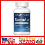 Sleep Aid, Diphenhydramine Hcl 50MG, 250 Softgels, Supports Deeper Restful New. Price: $12.04.