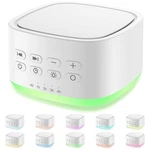 Magicteam White Noise Machine 10 Colors Lights And 25 Soothing Sounds Sleep S... New. Price: $23.17.