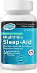 Nighttime Sleep Aid Softgels, (275 Softgels), Diphenhydramine Hci 50 Mg, Fall As New. Price: $23.46.