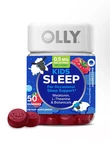 Olly Kids Sleep Gummy Supplement, 0.5 Melatonin, Theanine, Raspberry, 50 New. Price: $16.00.