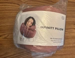 Huzi Infinity Pillow - Terracotta Versatile Bamboo Travel Neck New. Price: $26.98.