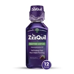 Vicks Zzzquil Nighttime Sleep Aid Liquid Diphenhydramine Hci 50MG 12 Fl Oz New. Price: $8.95.