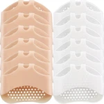 6 Pairs Silicone Forefoot Pad (pack Of 1), Natural And White New. Price: $14.99.