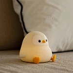 Atsui Penguin Night Light, Led Squishy Novelty Animal Lamp, Food Gray New. Price: $27.46.