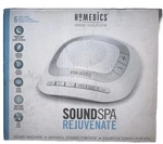 Homedics Soundspa Rejuvenate Portable Machine, New Box BA5. Price: $23.00.