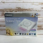 Homedics Color Changing Night Light Sound Spa New Box Relaxation. Price: $28.35.