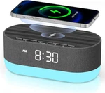 Housbay Sound Machine With Alarm Clock For Bedrooms, Dual Black,. Price: $65.89.