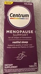 2. Boxes Centrum Menopause Support All Stages 28 Tabs Exp 4/2026 New. Price: $9.95.
