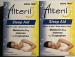 30CT Boxes Alterilnatural Tablet 60CT Melatonin Sleep Aid Exp 1/27 Free Ship New. Price: $34.99.