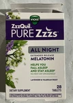 Zzzquil Pure Zzzs All Night Melatonin Sleep Aid Mg 28 Tablets Torn Box New. Price: $19.00.