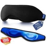 Newla Cooling Gel Eye Mask Black. Price: $44.99.