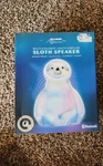 Art + Sound Glam Sloth Dancing Lights Rechargeable Wireless Speaker Open. Price: $17.99.